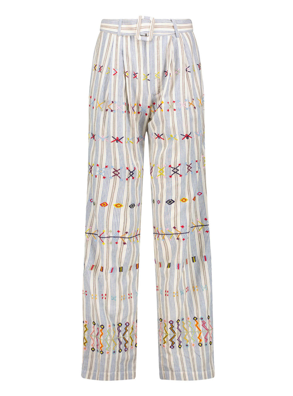 PANTALON COLETTE BRODÉ - PODIUMS NANCY