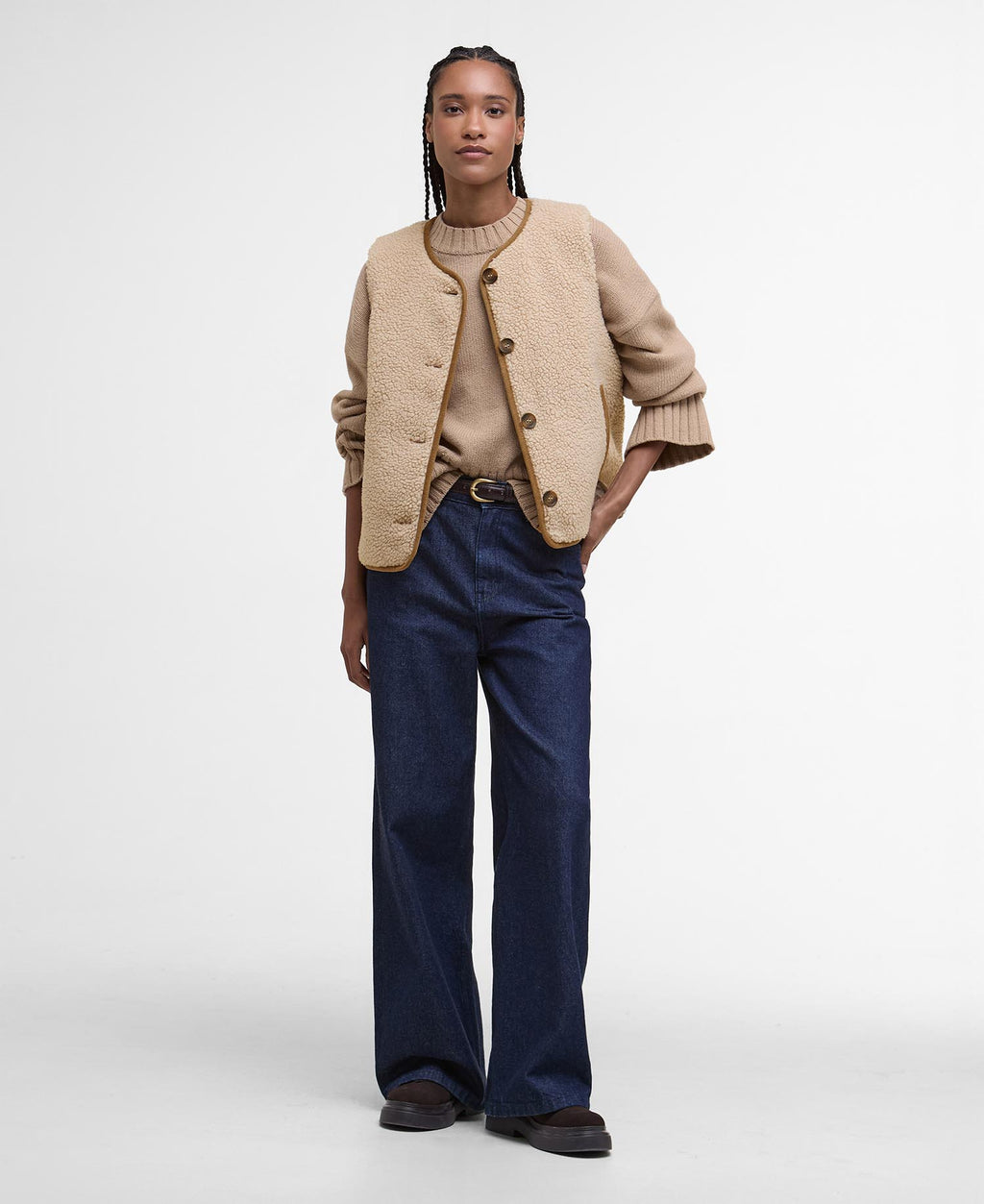 Luciana fleece gilet - PODIUMS NANCY