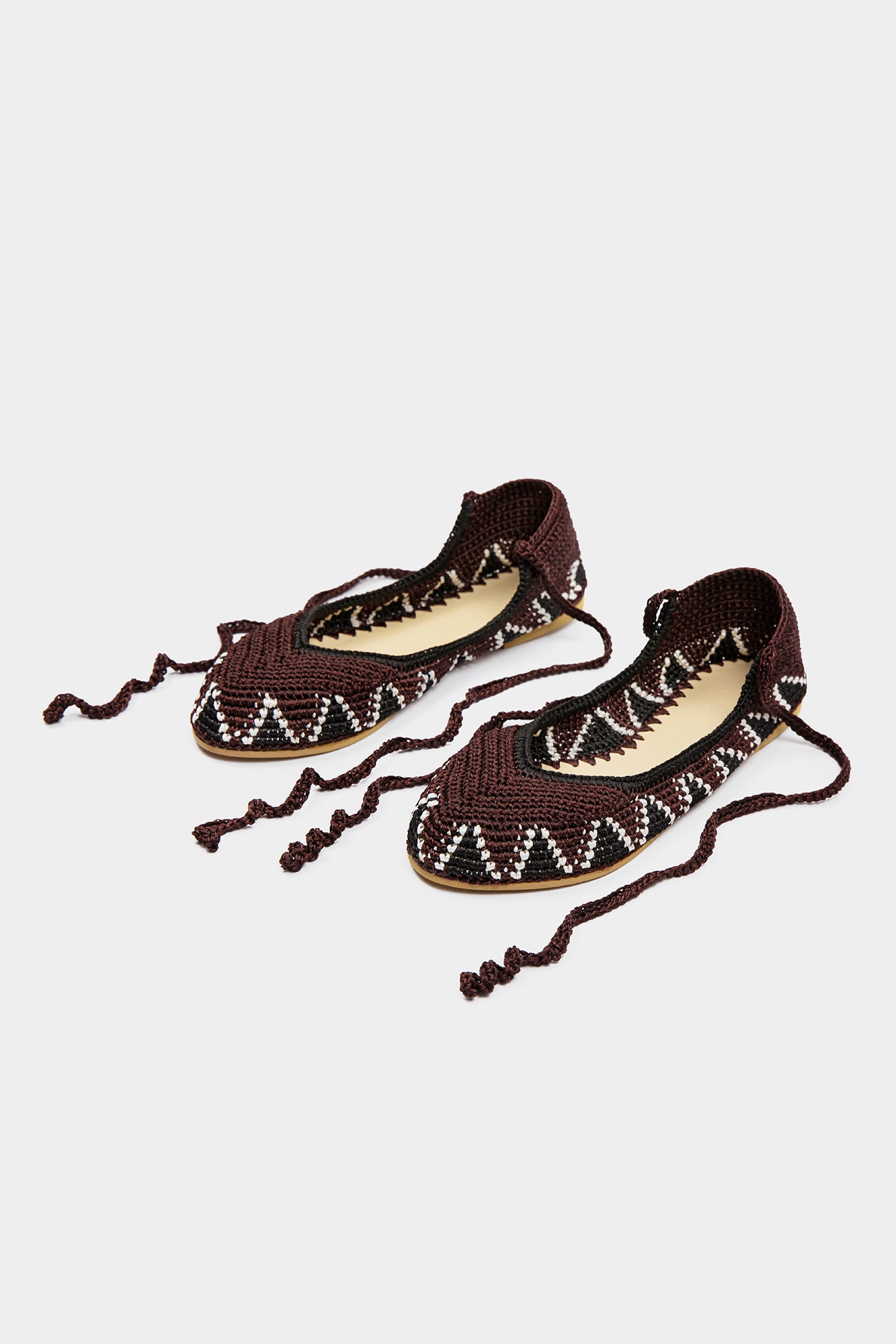 Ballerines Kashura grape red