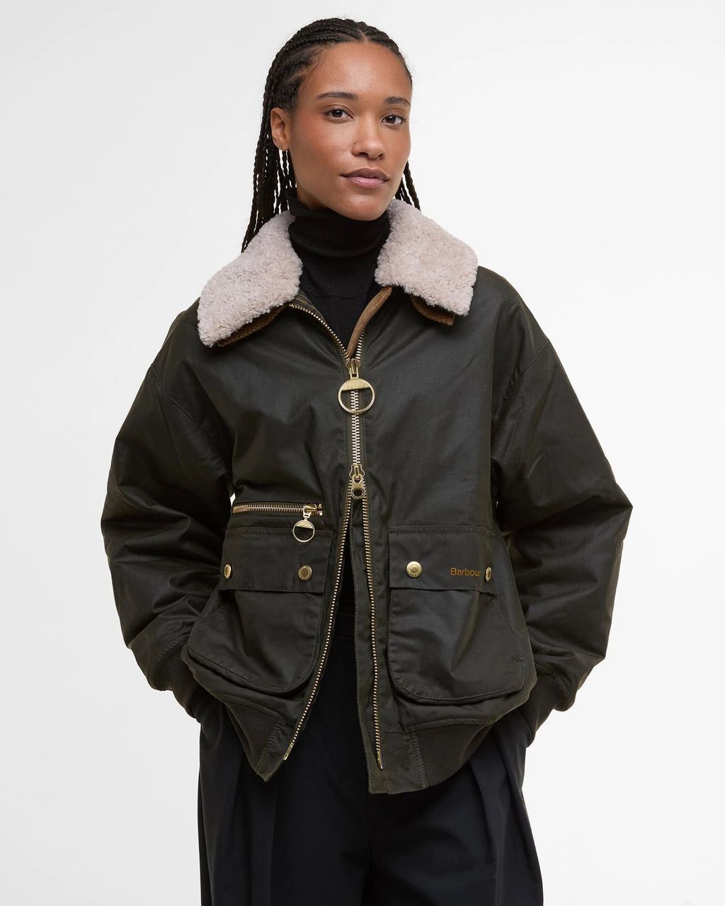 Maxine Waxed jacket - PODIUMS NANCY