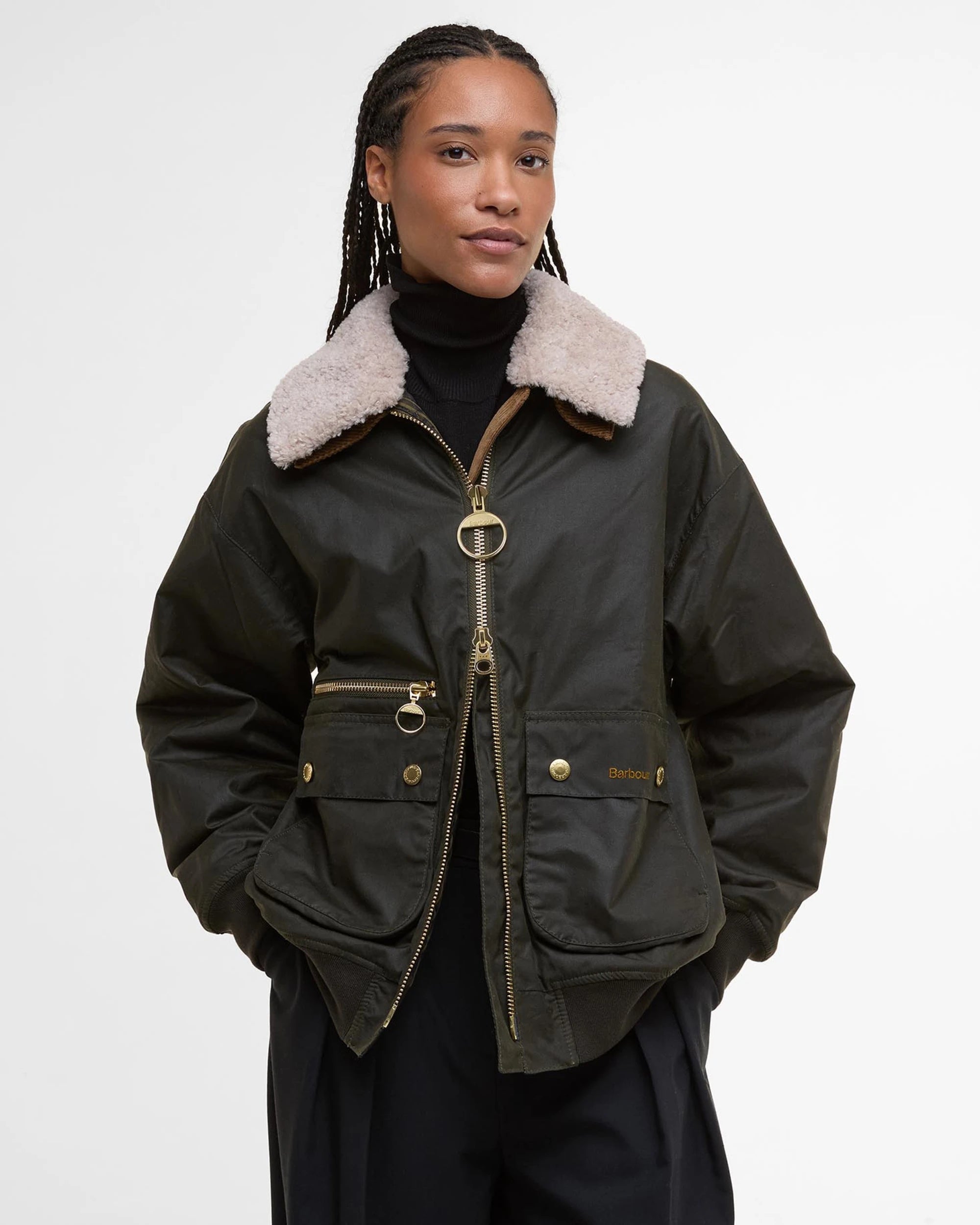 Maxine Waxed jacket - PODIUMS NANCY