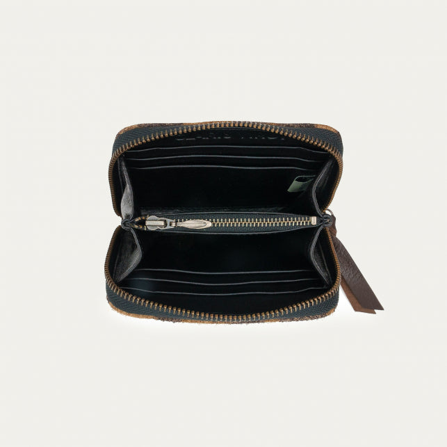 Porte-monnaie Claris Virot Mini Bob Cuir Léo vintage | Podiums Nancy