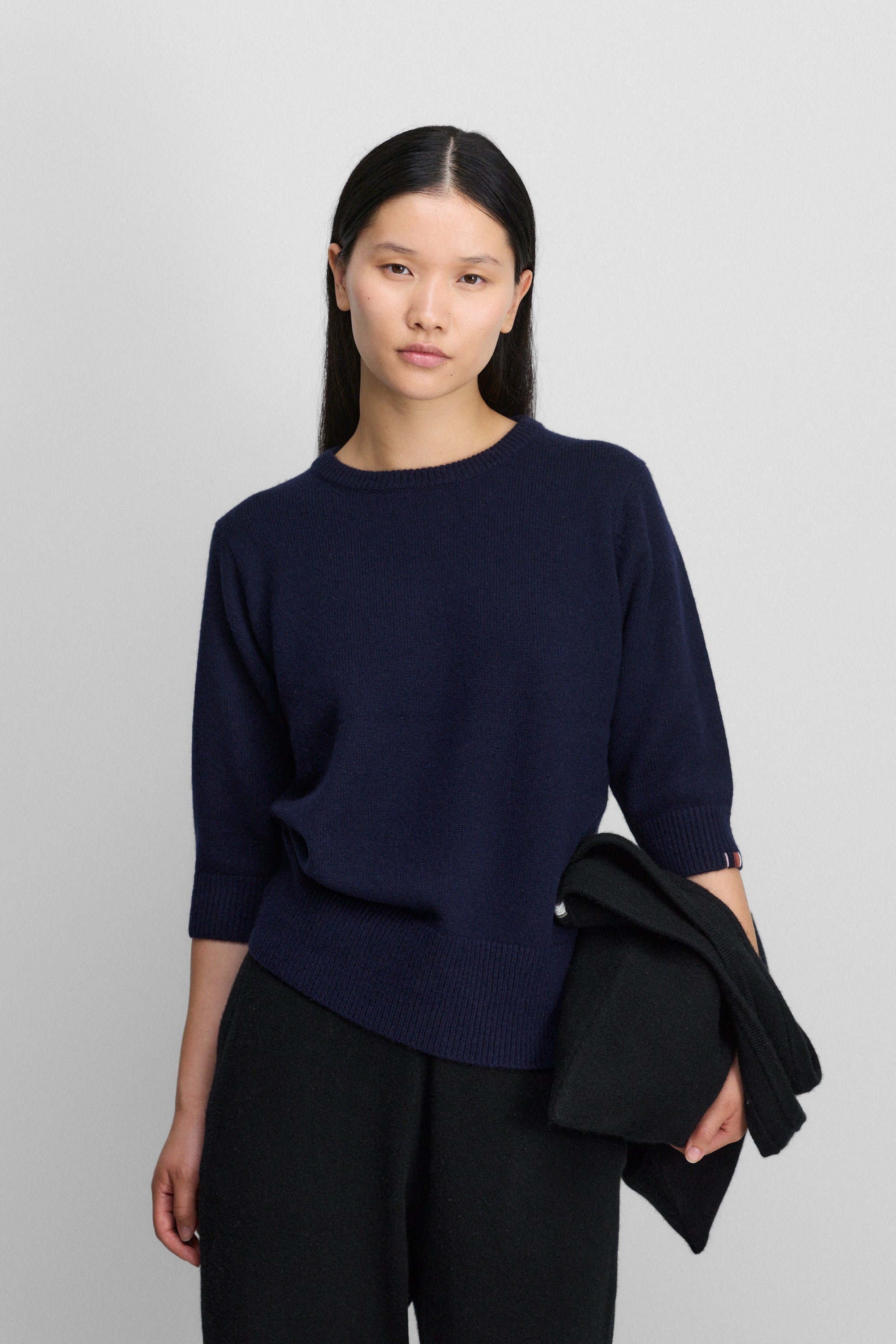 Pull Extreme Cashmere Well lamb n°432 navy