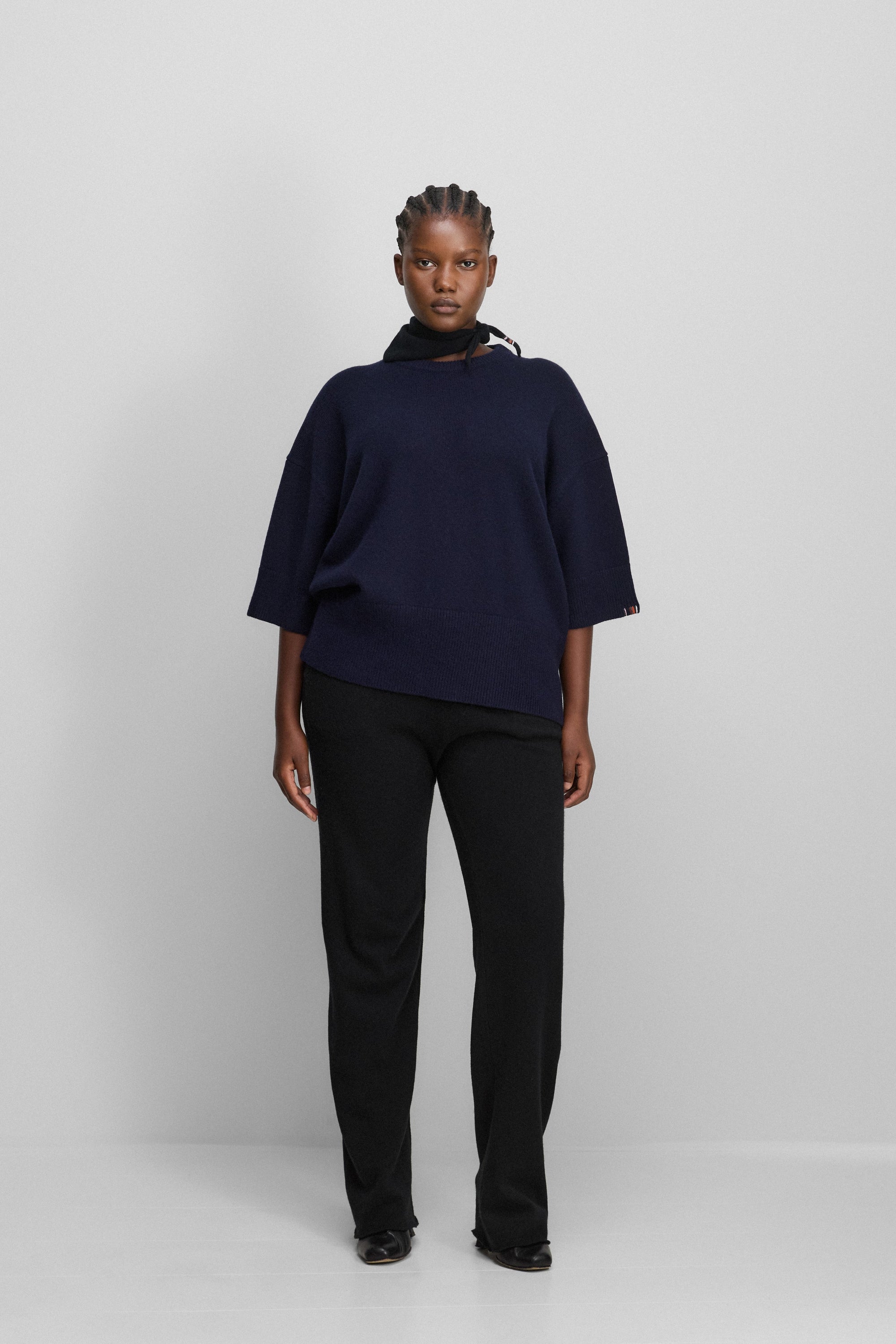 Pull Extreme Cashmere Sassie n°433 navy