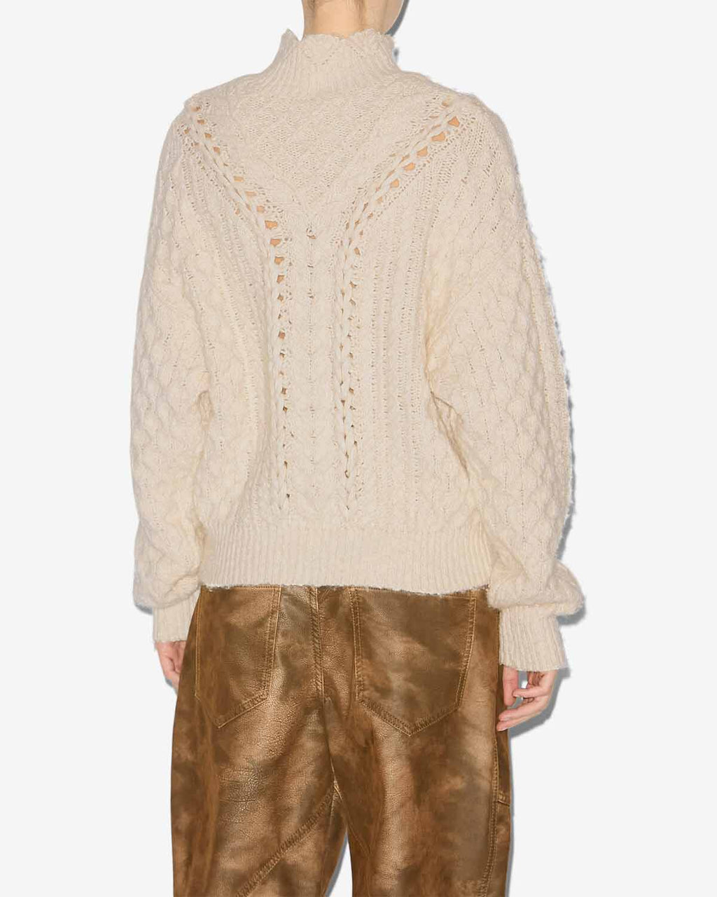 Pull Marant Étoile Bolinea taupe
