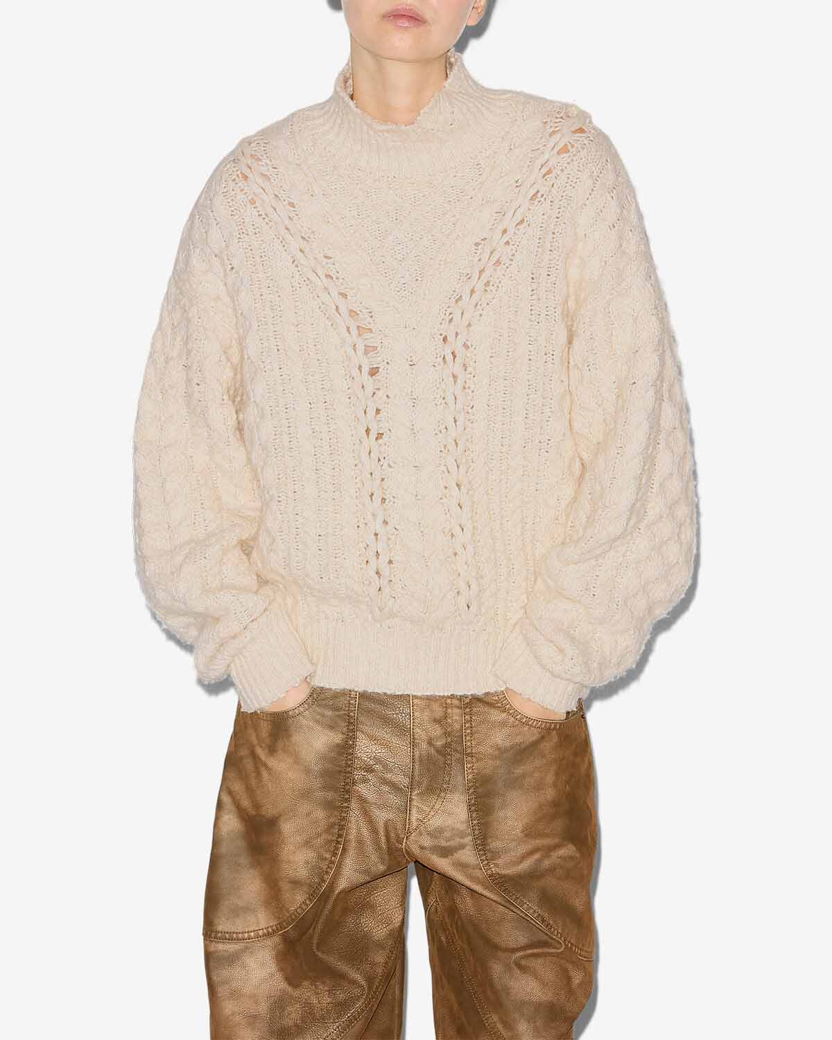 Pull Marant Étoile Bolinea taupe