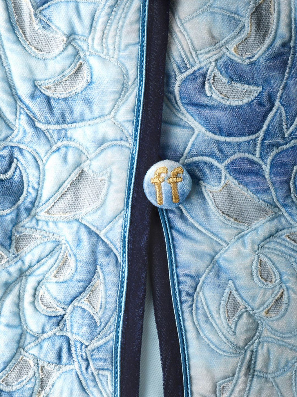 Blouson Forte Forte Velvet Indigo T&D - PODIUMS NANCY