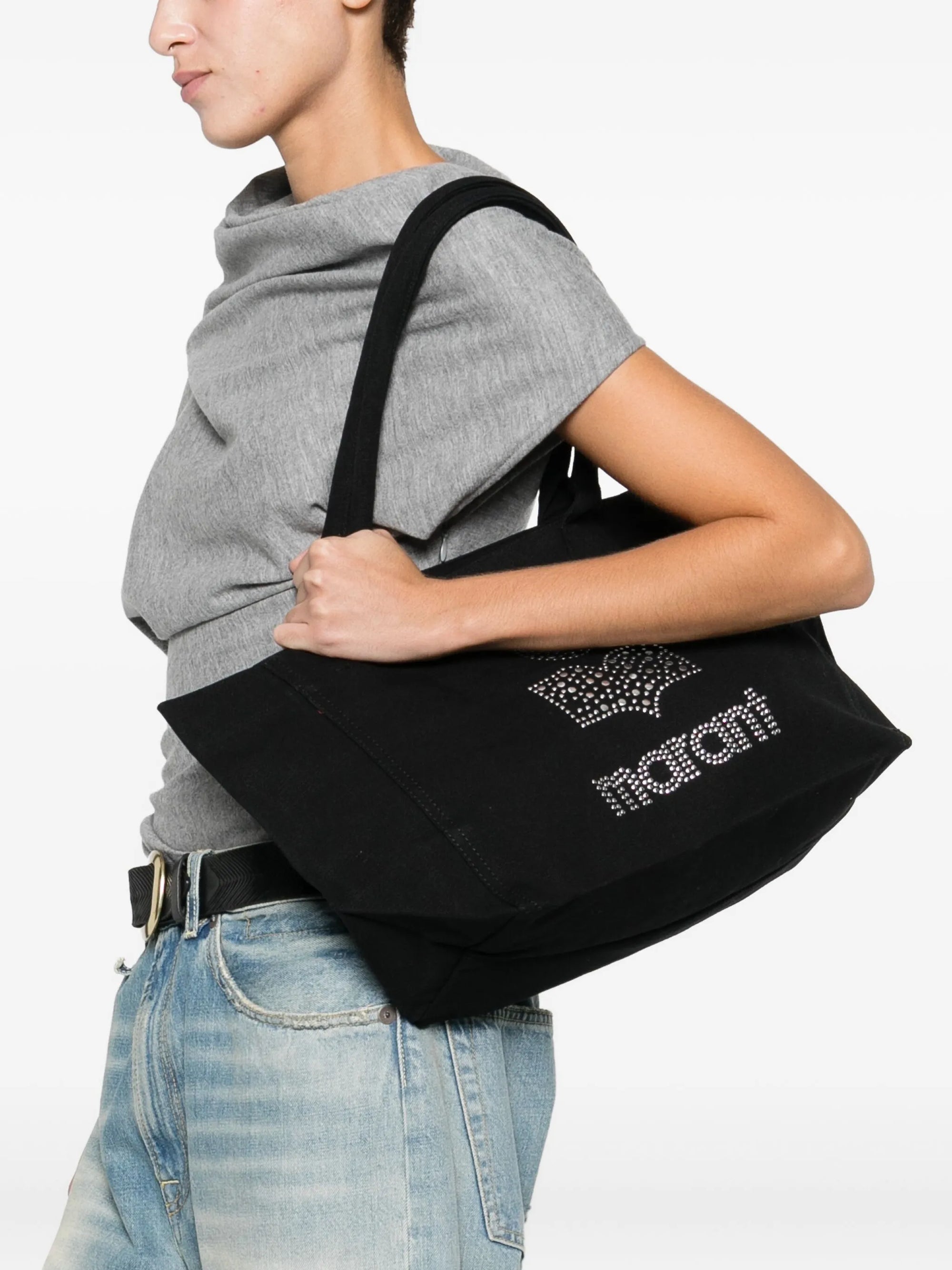 Cabas Isabel Marant Yenky zipped