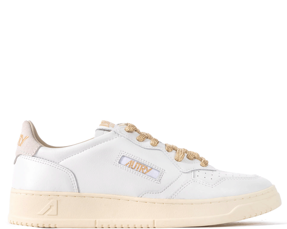 Basket Autry medalist low swoll wht/wht - PODIUMS NANCY