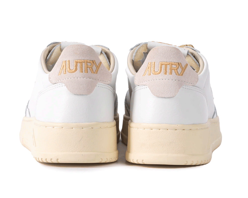 Basket Autry medalist low swoll wht/wht - PODIUMS NANCY