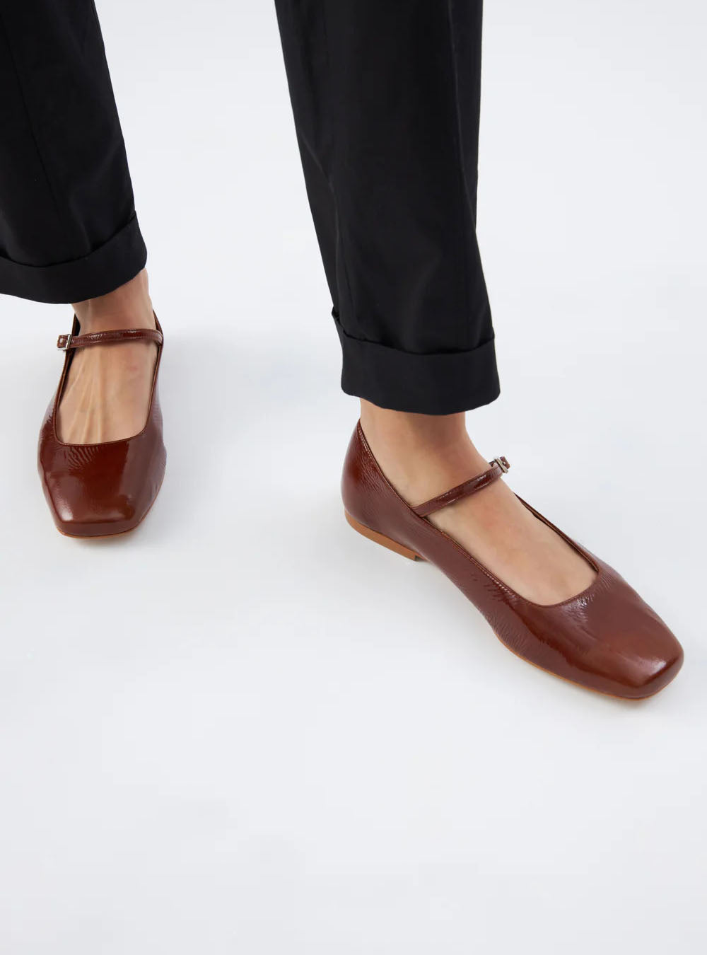 Ballerines Augusta Julieta Glossy Saddle