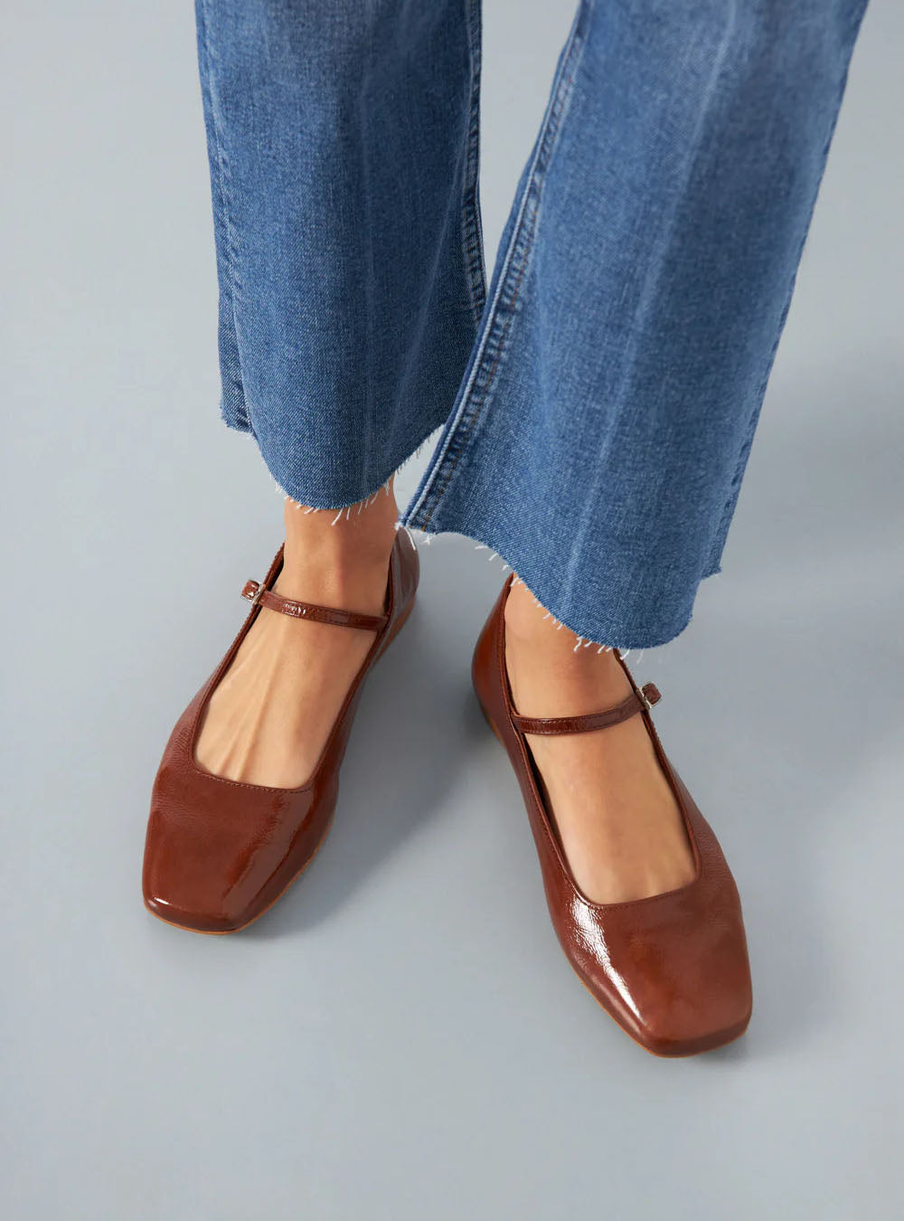 Ballerines Augusta Julieta Glossy Saddle