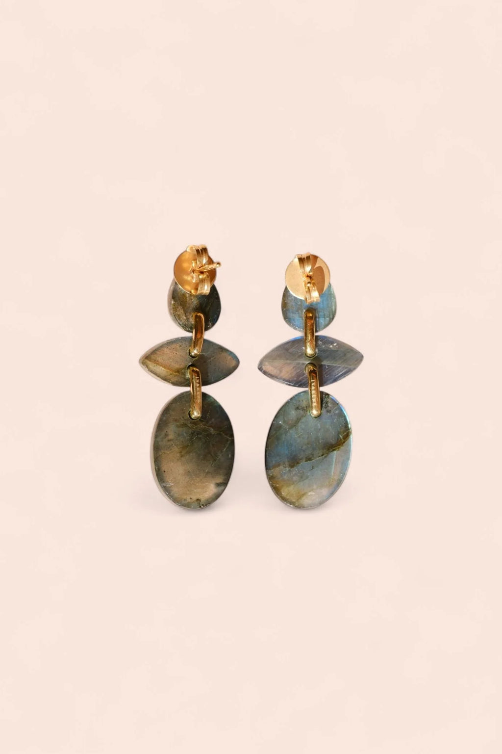 Boucles d'oreilles Ivarene Avalon Labradorite - PODIUMS NANCY