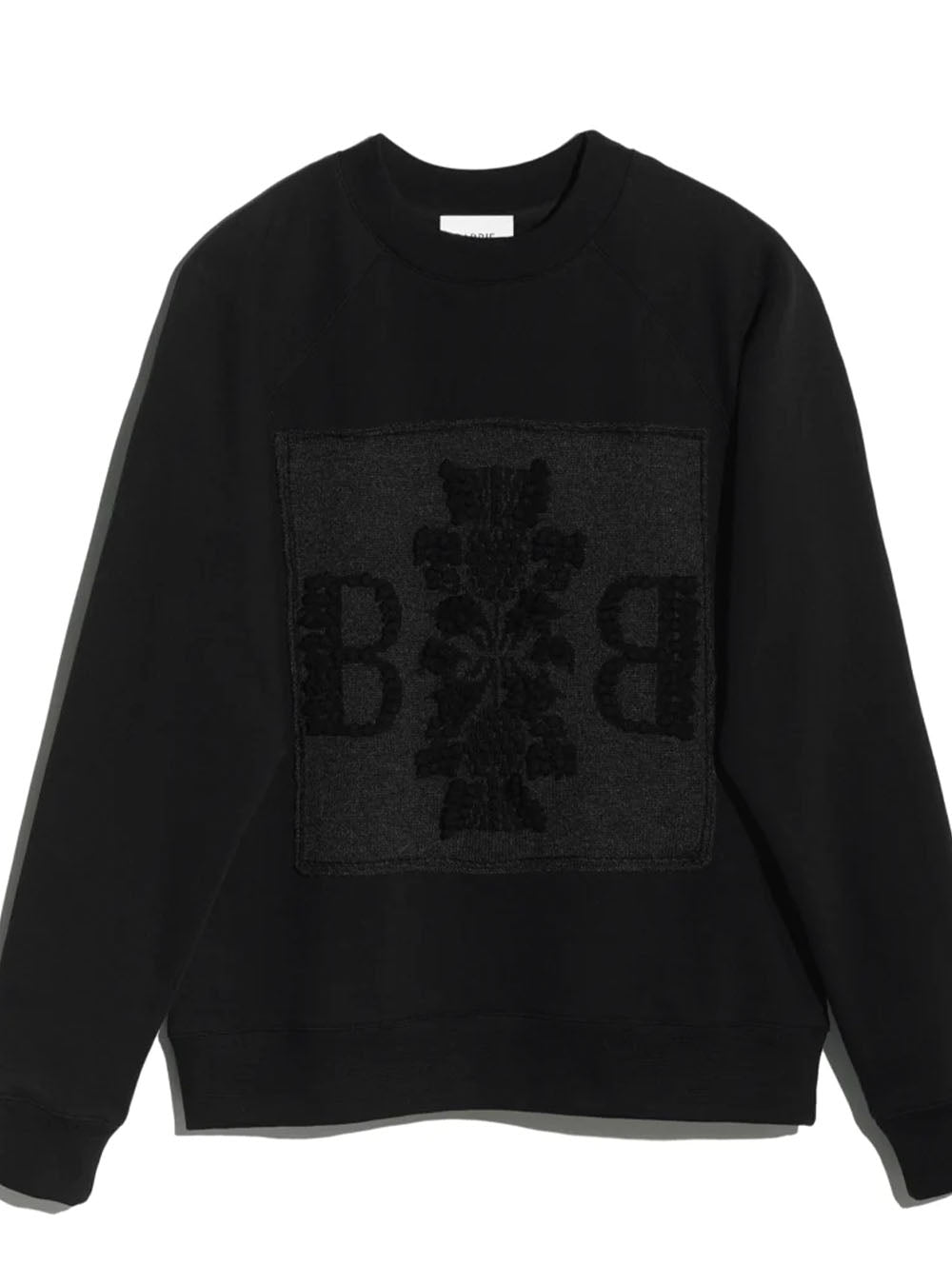SWEATSHIRT PATCH NOIR - PODIUMS NANCY