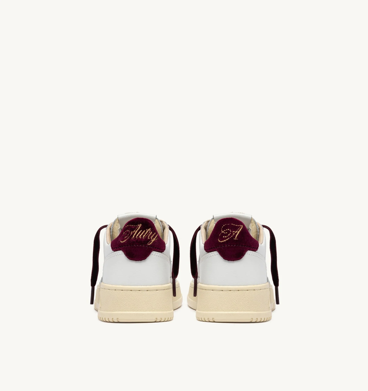 Baskets Autry Medalist Low VZ01 Velvet Blanc/FIG | Podiums Nancy
