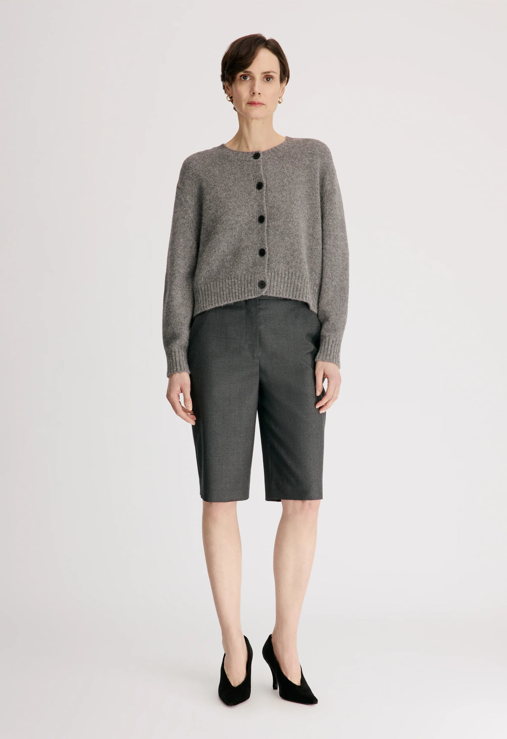 Bermuda Loulou De Saison Robi Anthracite | Podiums Nancy