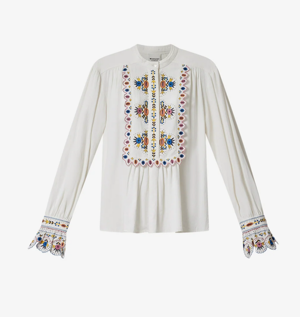 Blouse Marant Etoile Monique Ecru | Podiums Nancy