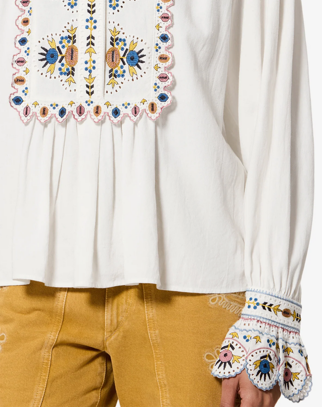 Blouse Marant Etoile Monique Ecru | Podiums Nancy