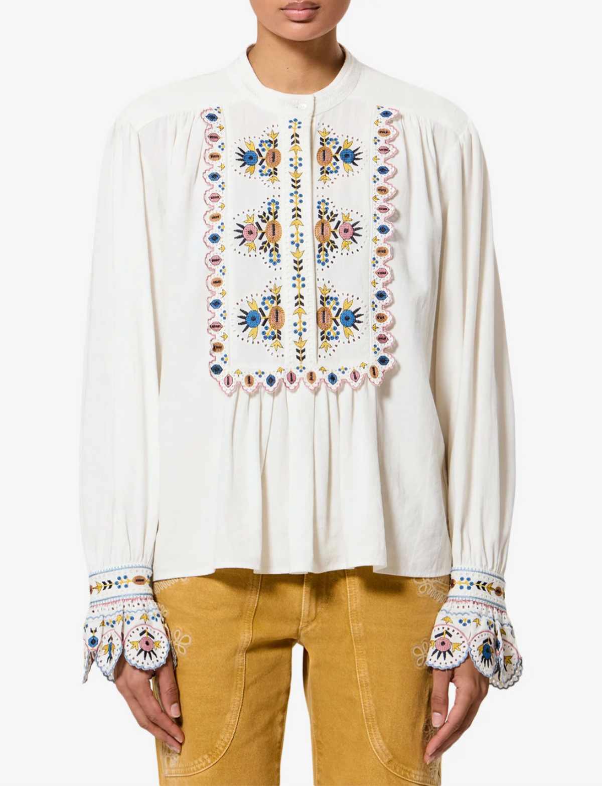 Blouse Marant Etoile Monique Ecru | Podiums Nancy
