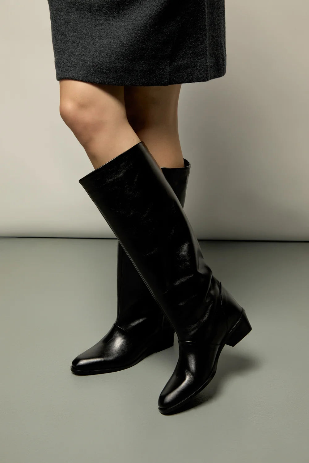 Bottes Augusta Sarah Noir | Podiums Nancy