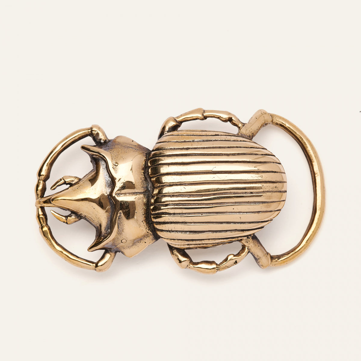 Boucle Claris Virot Beetle Dorée | Podiums Nancy