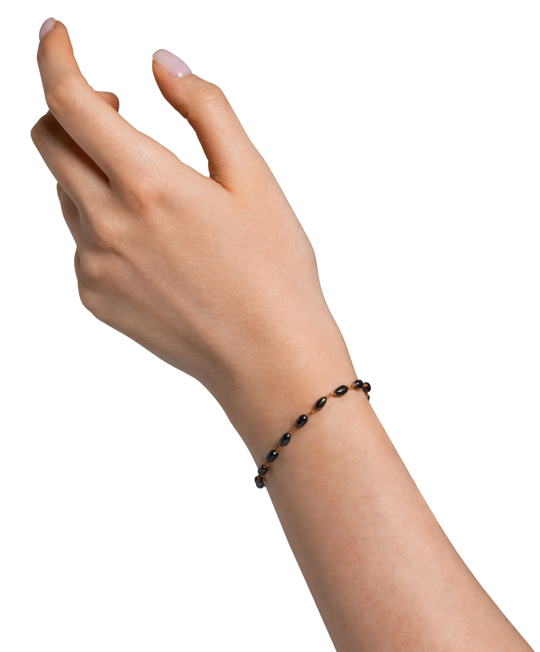 Bracelet Ivarene Mini Bird Perle Grise | Podiums Nancy