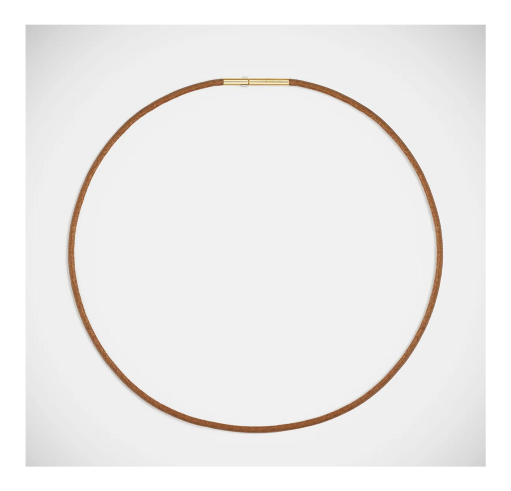 Marie Lichtenberg Micro Lasso Lederhalskette 51 cm