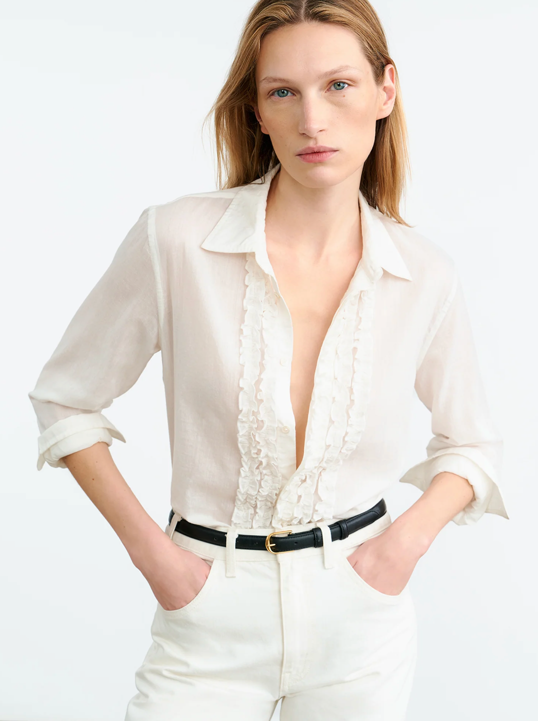 Nathael ruffle shirt