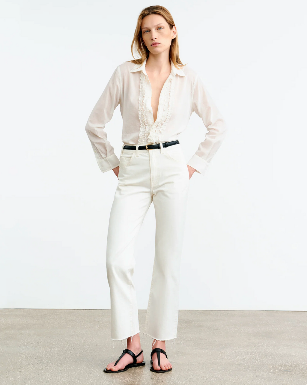 Nathael ruffle shirt