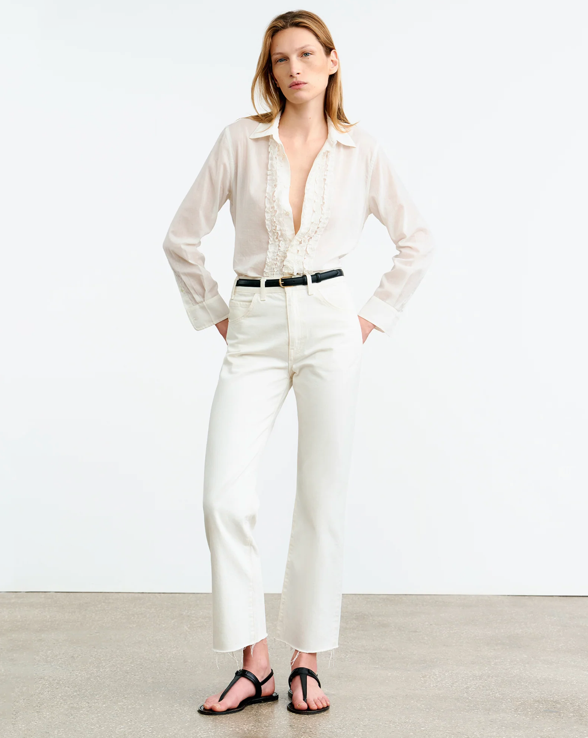 Nathael ruffle shirt