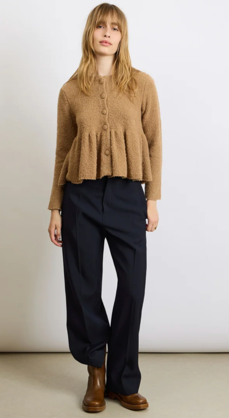 Cardigan Alexandra Golovanoff Iris Camello | Podiums Nancy