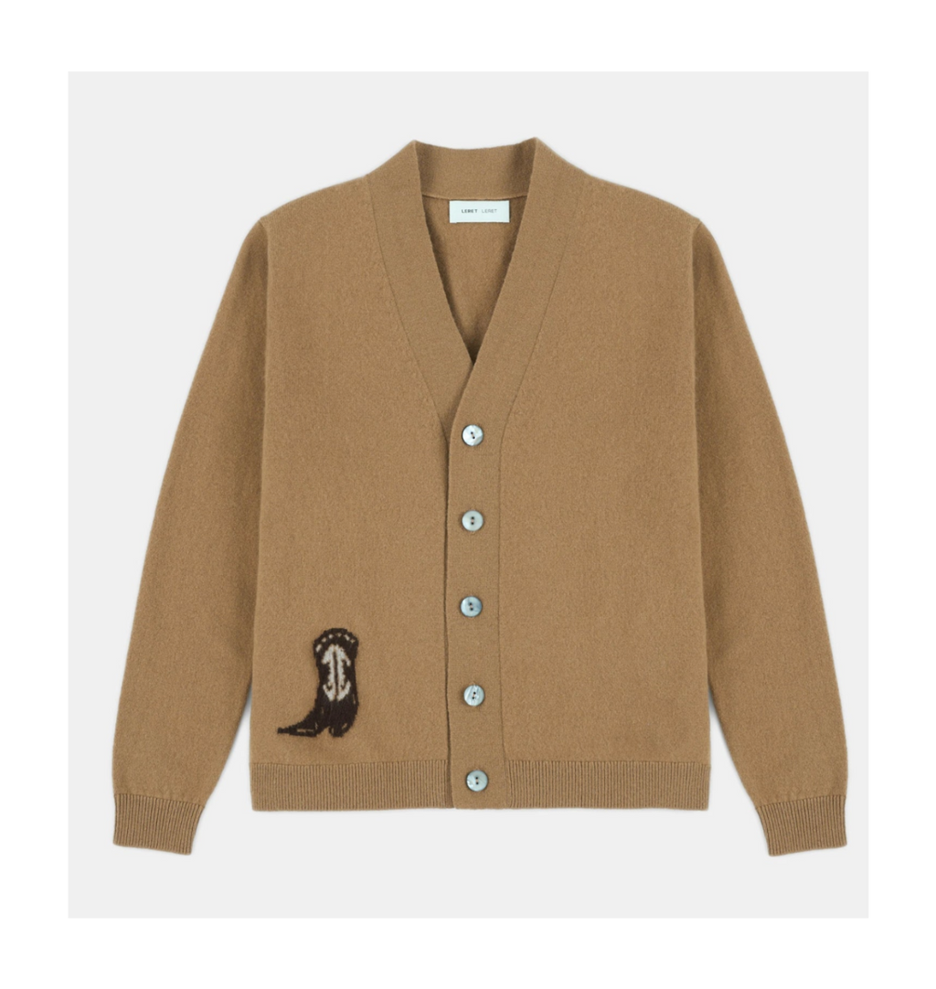 Cardigan Leret Leret Cowboy Boot | Podiums Nancy