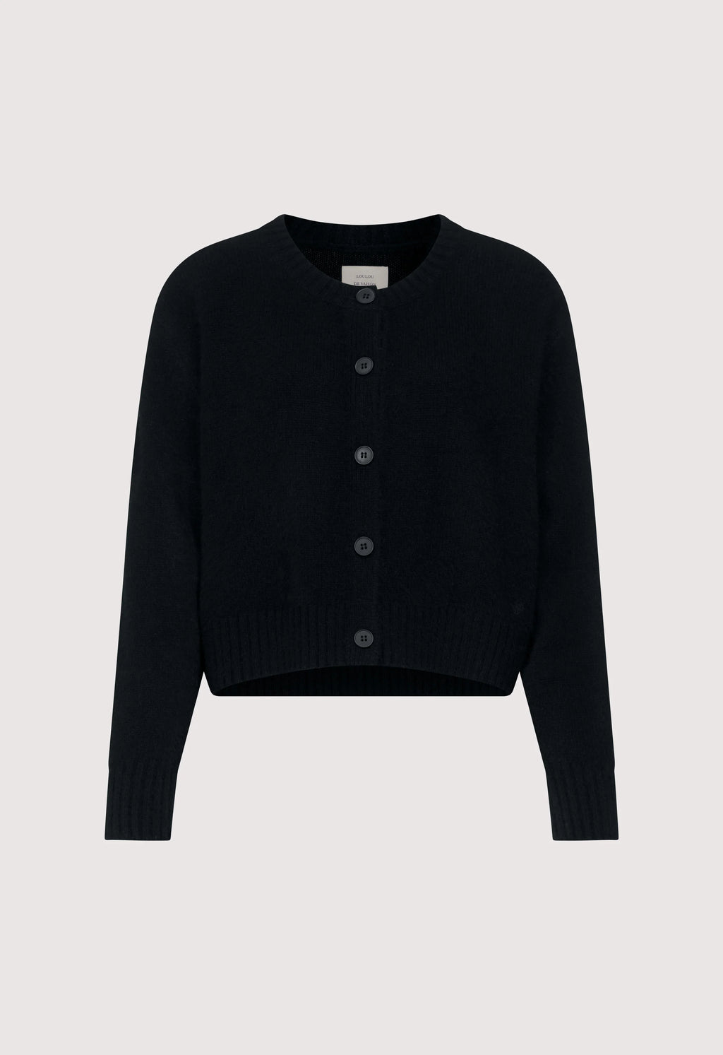 Cardigan Loulou De Saison Remus Noir | Podiums Nancy