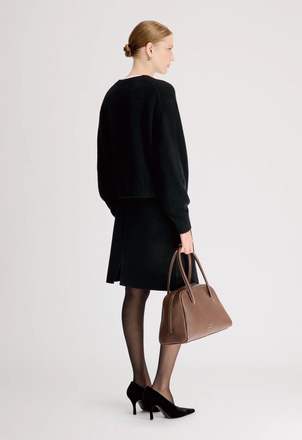 Cardigan Loulou De Saison Remus Noir | Podiums Nancy
