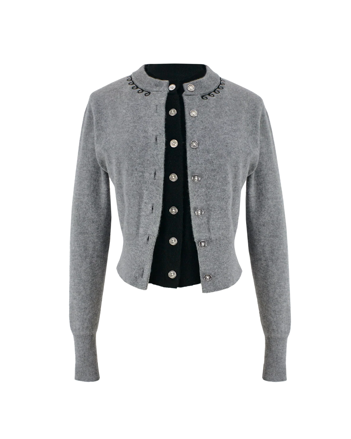 Cardigan Monoki Cardi B Gris | Podiums Nancy