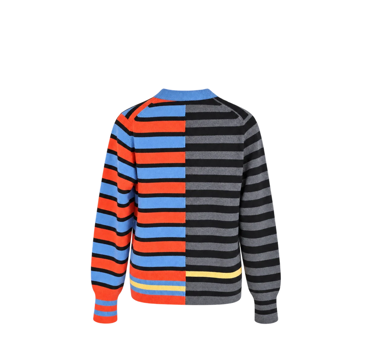 Cardigan Monoki Decale Gris/Orange | Podiums Nancy