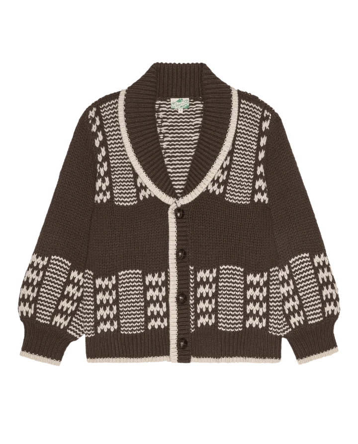 Cardigan TheGreat. Chalet Walnut & Cream | Podiums Nancy