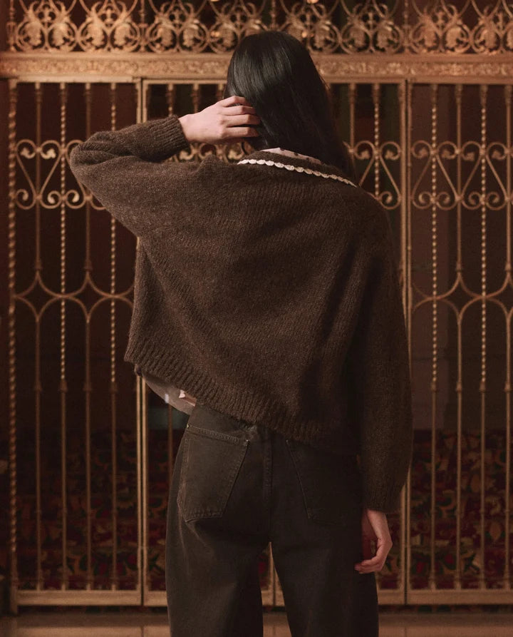 Cardigan TheGreat. Crochet Chocolat | Podiums Nancy