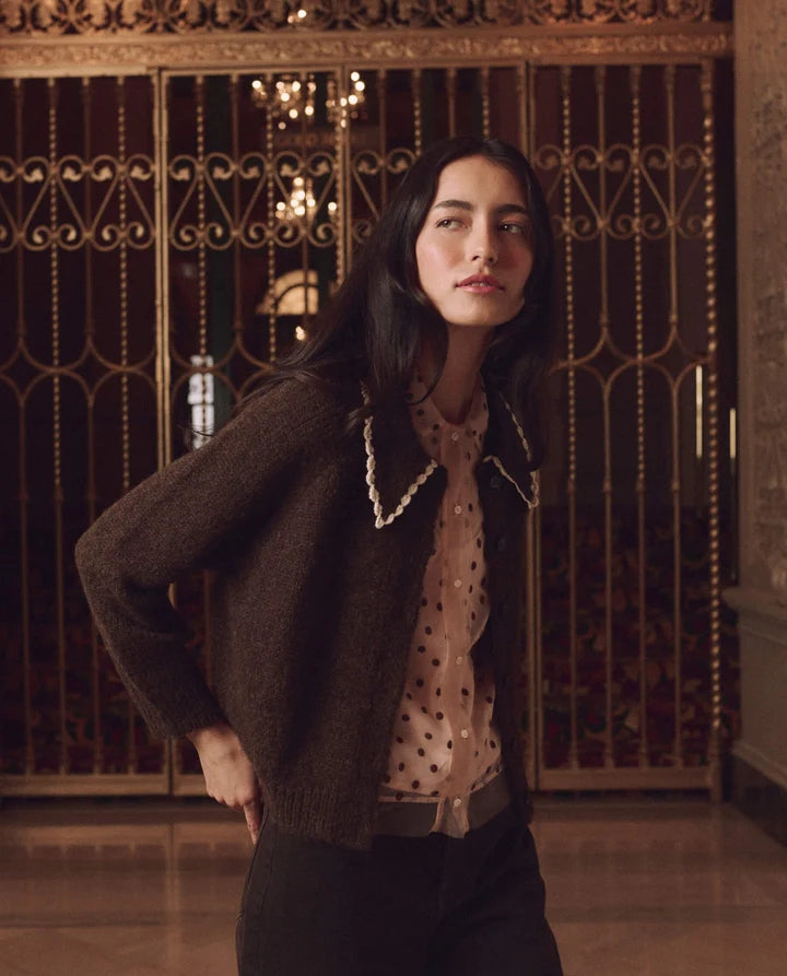 Cardigan TheGreat. Crochet Chocolat | Podiums Nancy
