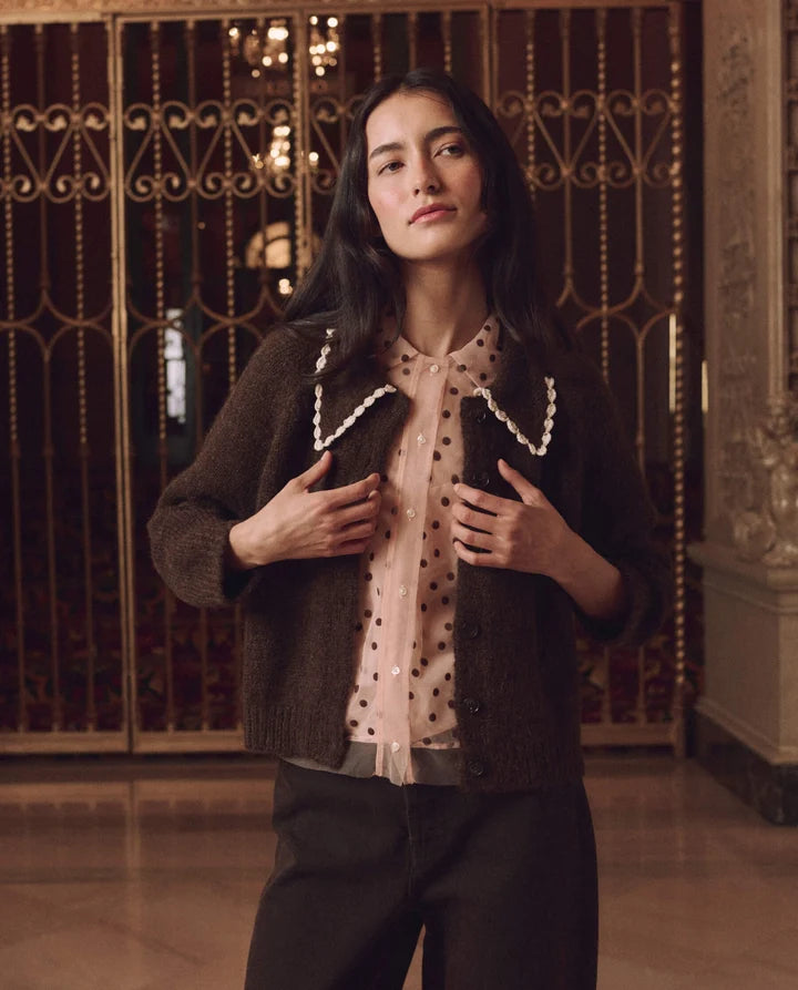 Cardigan TheGreat. Crochet Chocolat | Podiums Nancy