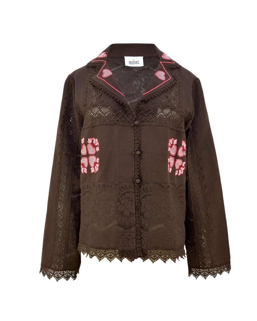 Chemise Monoki Olga Marron | Podiums Nancy