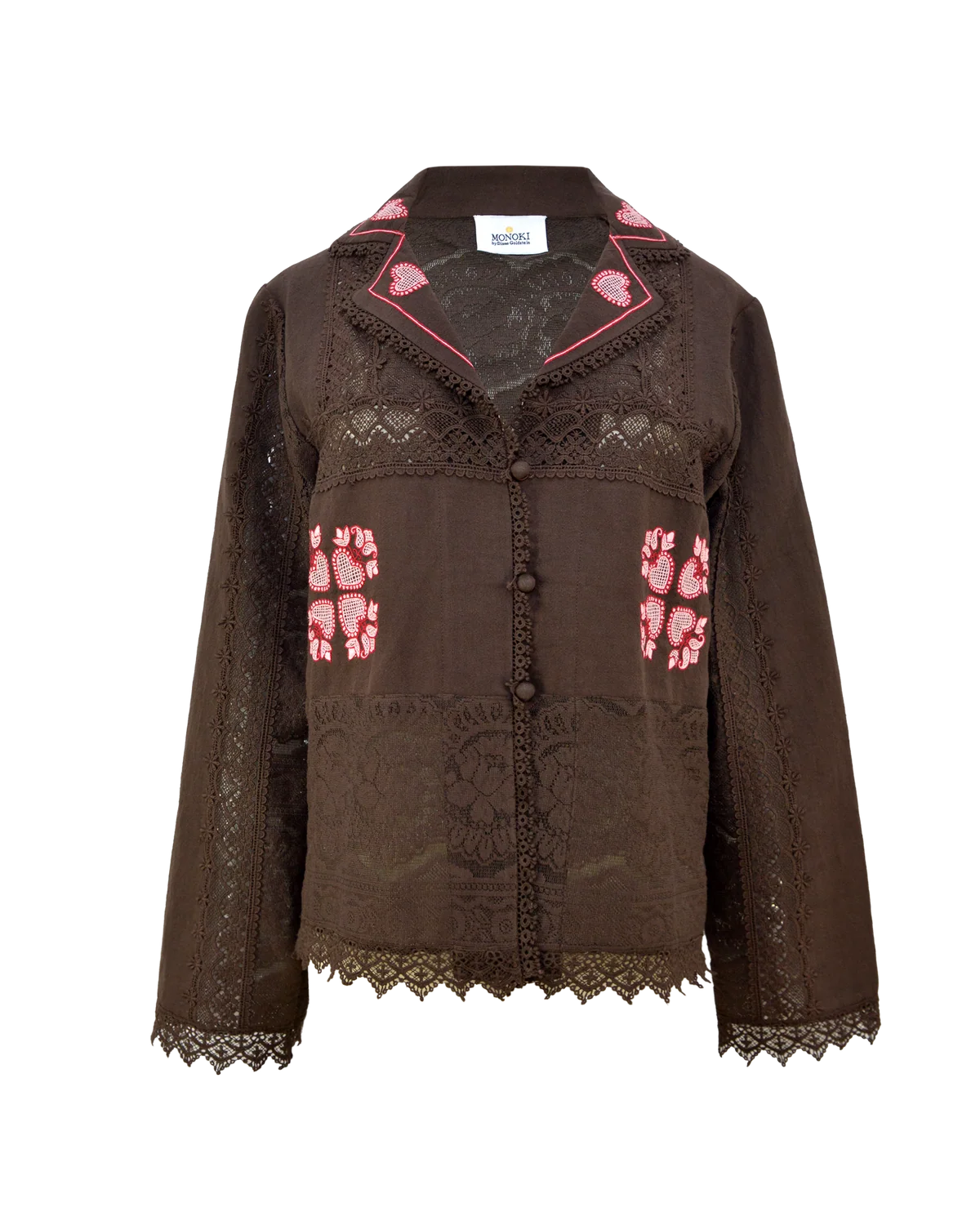 Chemise Monoki Olga Marron | Podiums Nancy