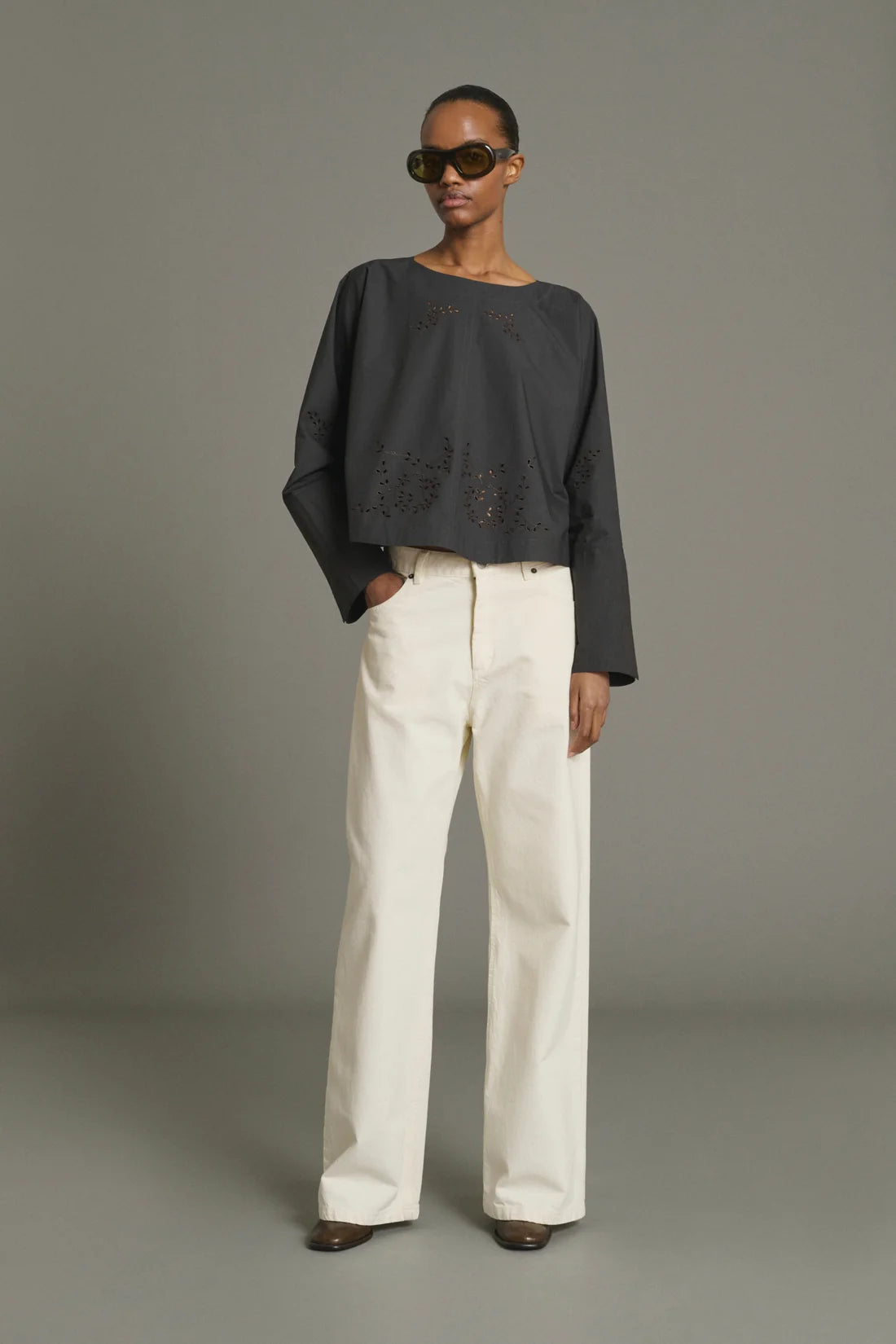 Chemise Soeur Hansel Gris Anthracite | Podiums Nancy