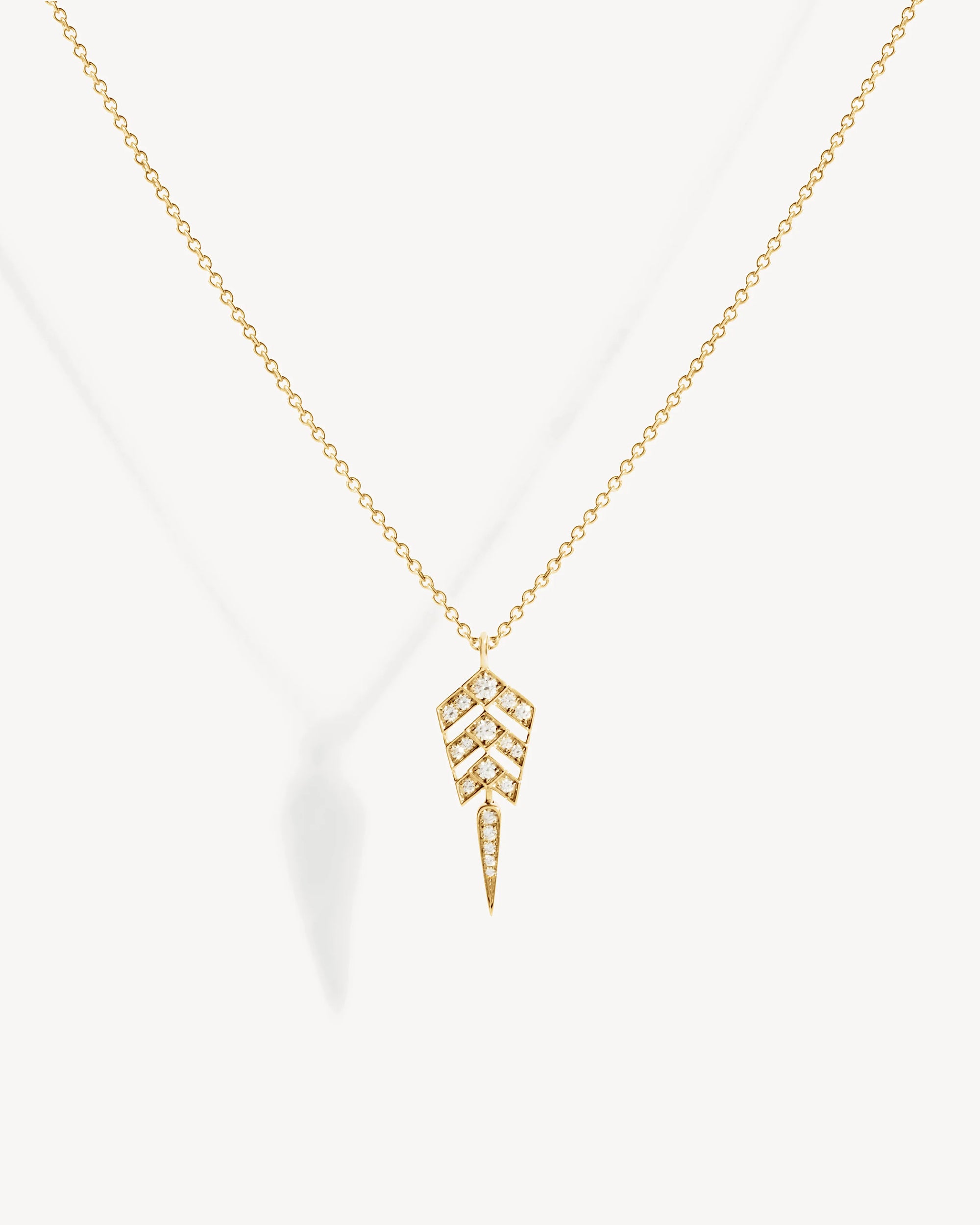 Collier Statement Stairway S Or jaune & Diamants