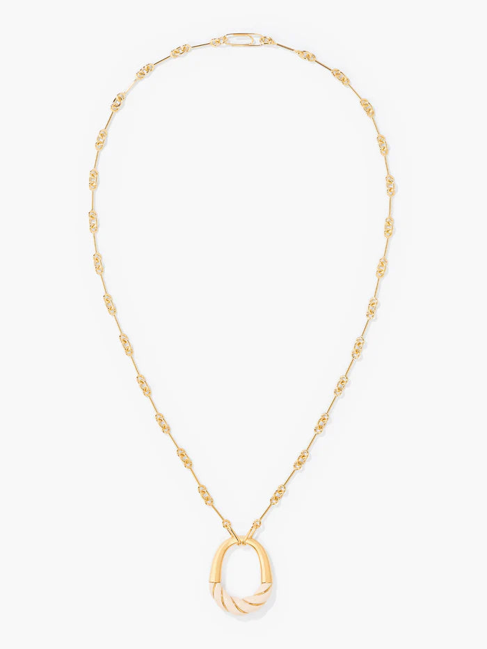 Collier Aurélie Bidermann Diana Sautoir Ivoire