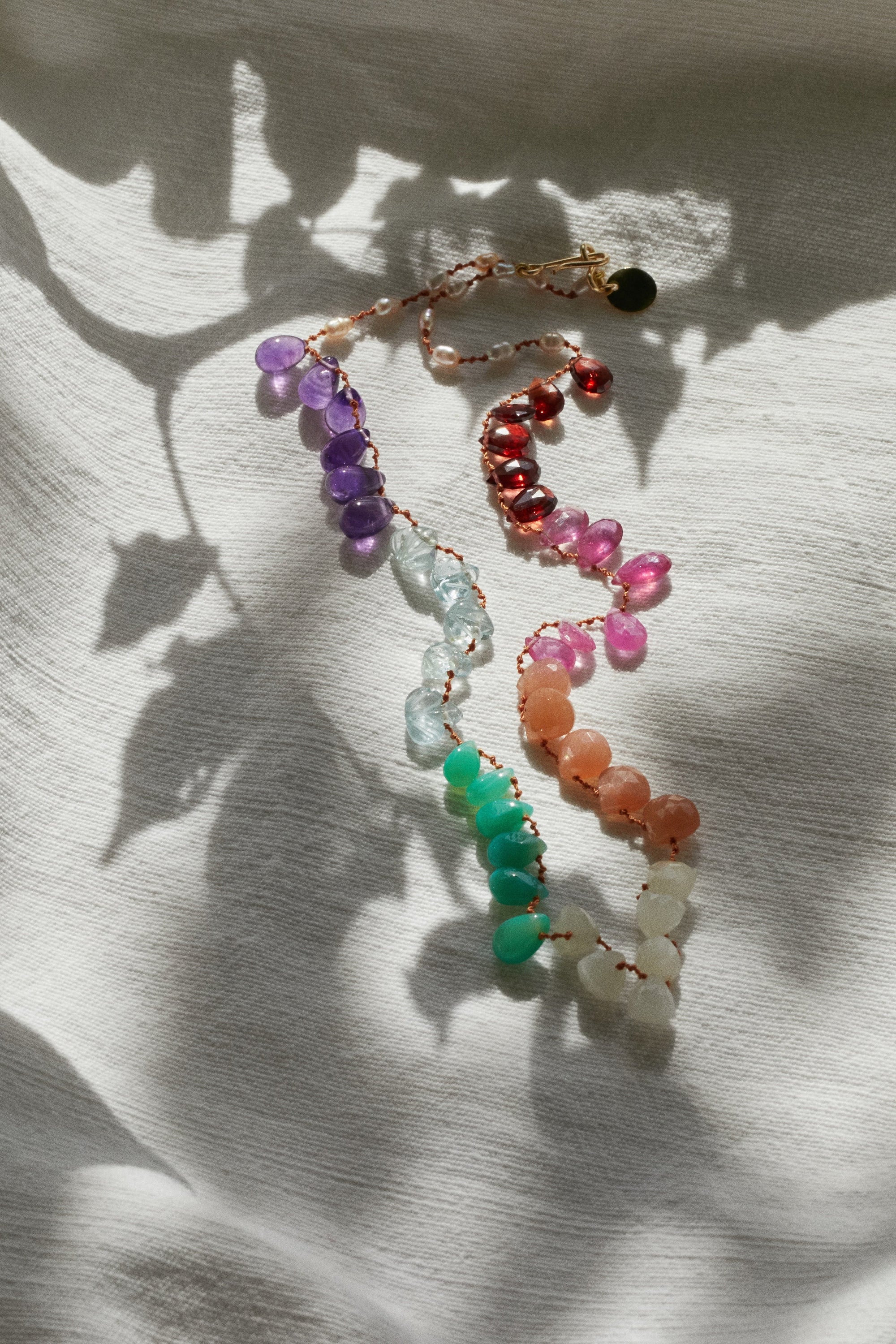 Collier Ivarene Rainbow Multi-pierres - PODIUMS NANCY