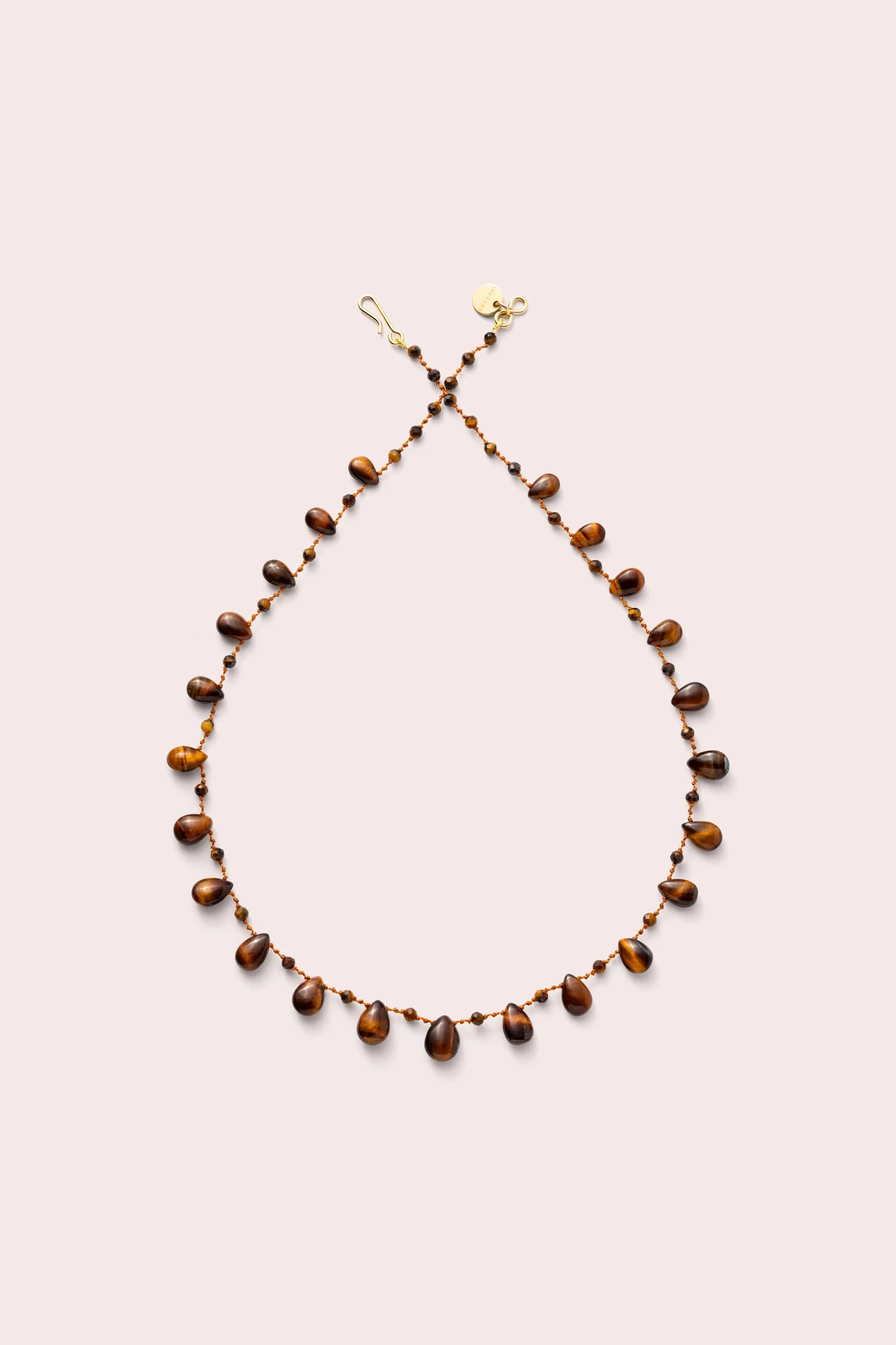 Collier Ivarene Willetta DB Œil de tigre - PODIUMS NANCY