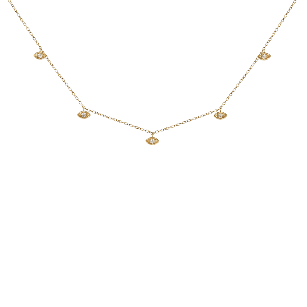 Collier And...Paris 5 Oeils Diamants | Podiums Nancy