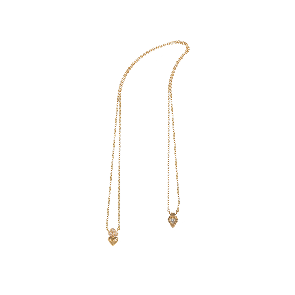 Collier And...Paris Escapulario Ex Voto Diamants | Podiums Nancy