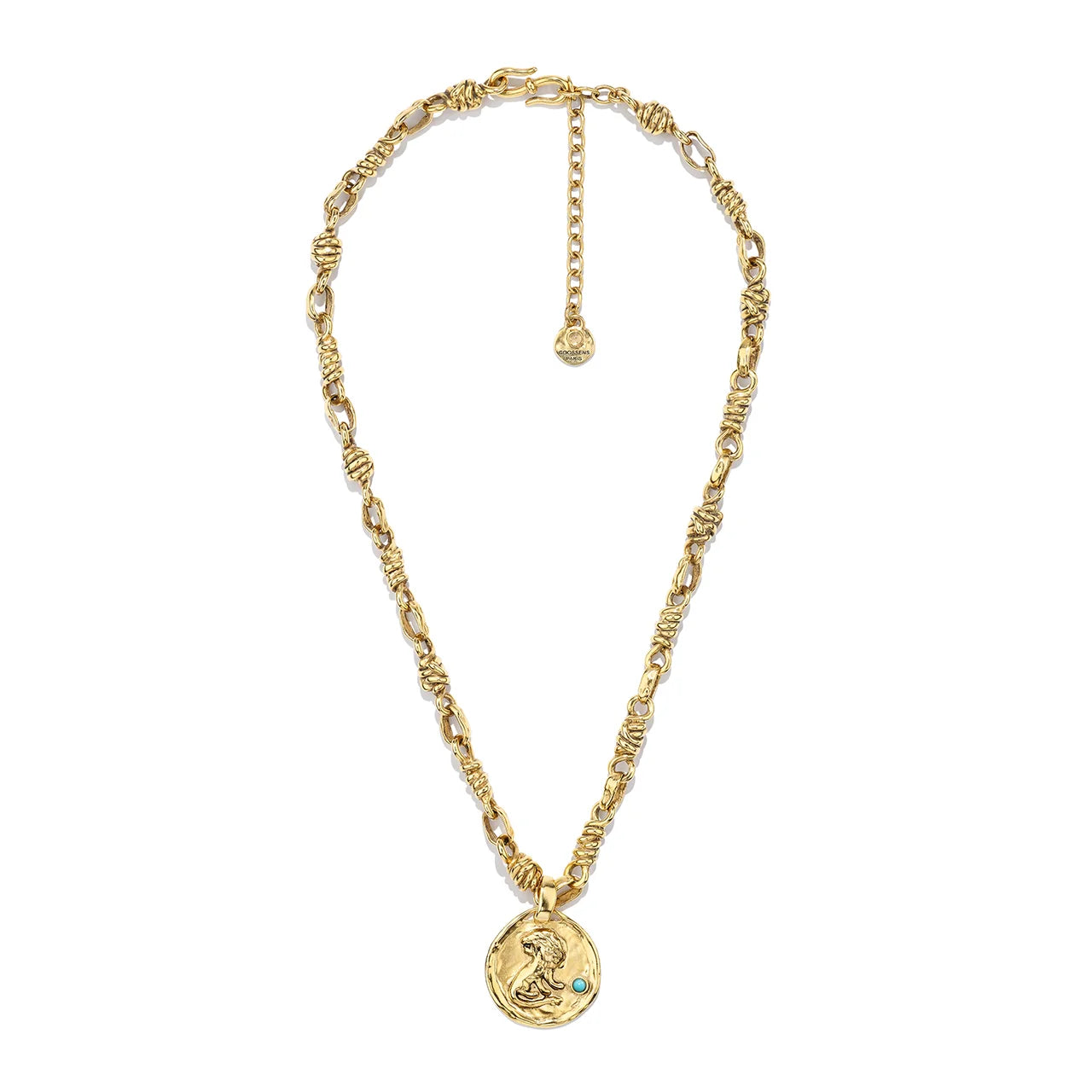 Collier Gossens Astro Lion Turquoise | Podiums Nancy